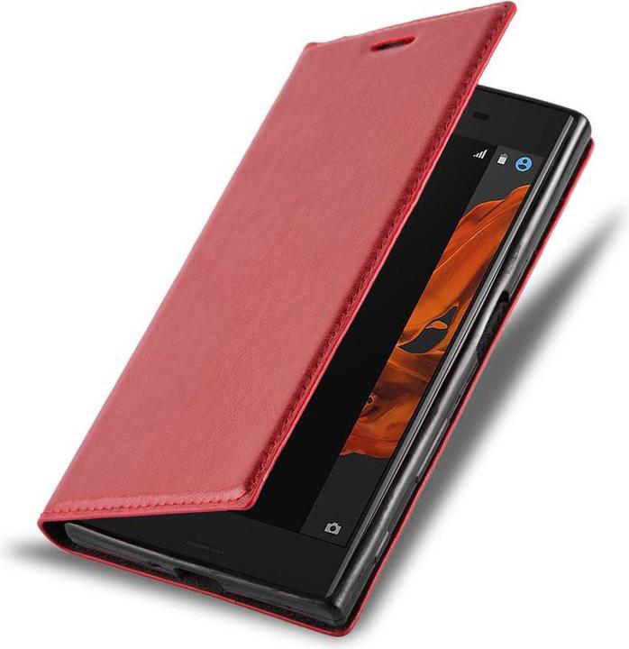 Actual product image Cadorabo Book Invisible Magnet Cover (Sony Xperia XZ)
