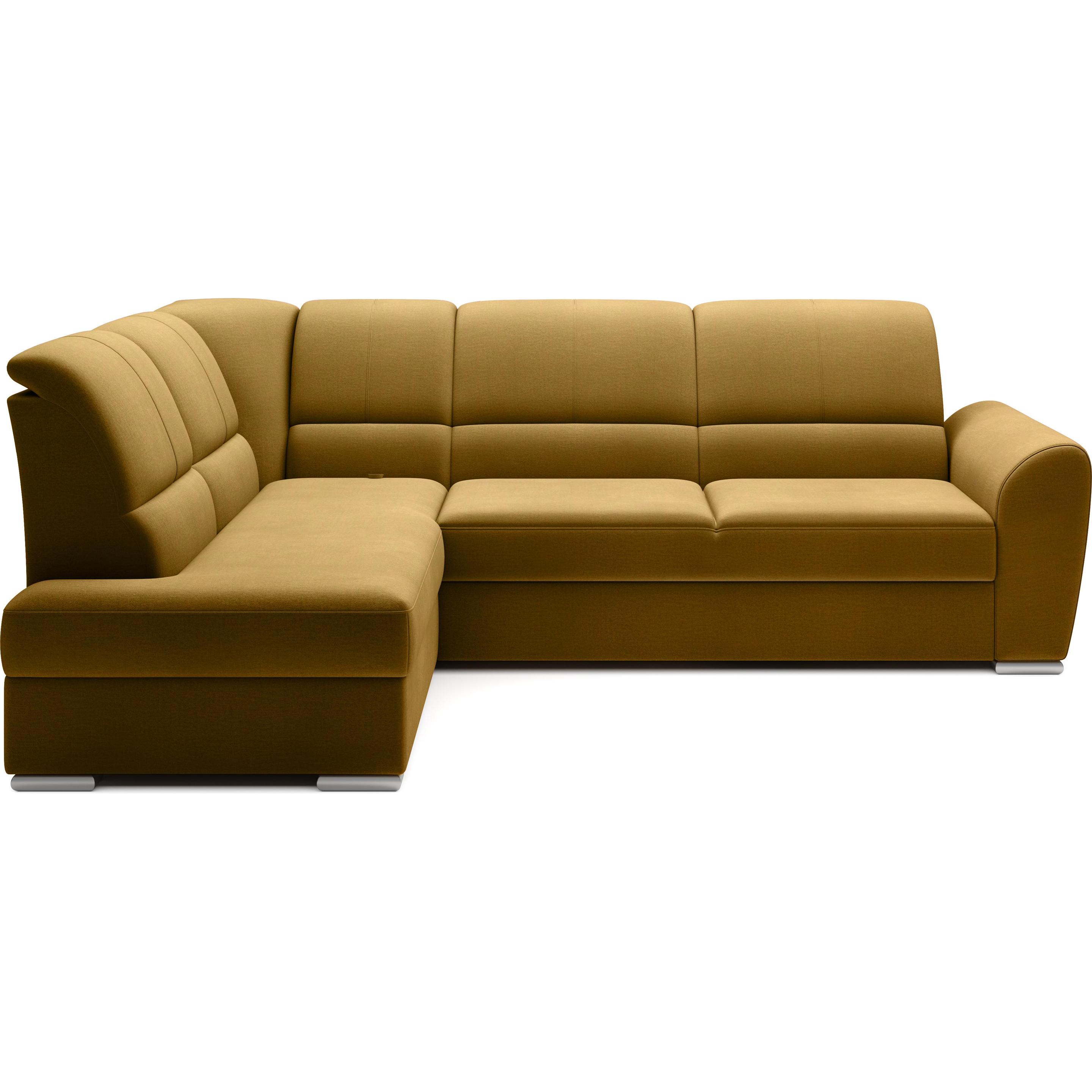 ELTAP, Sofa, Siber (Ecksofa, 3-Sitzer, Bettsofa)