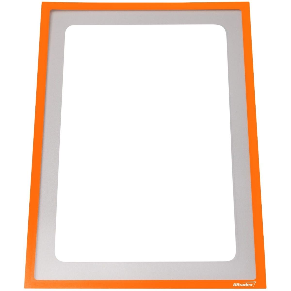 Ultradex, Informationsschild, Infotasche magnetisch für DIN A3 435x312mm VE=1 Stück orange
