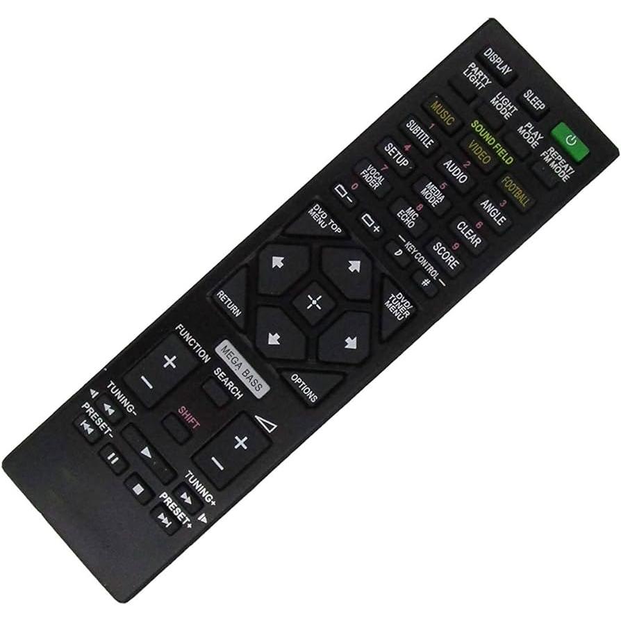 Sony Remote Commander, Fernbedienung