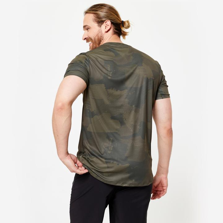 Actual product image Domyos T-shirt men - Essential khaki (XL)
