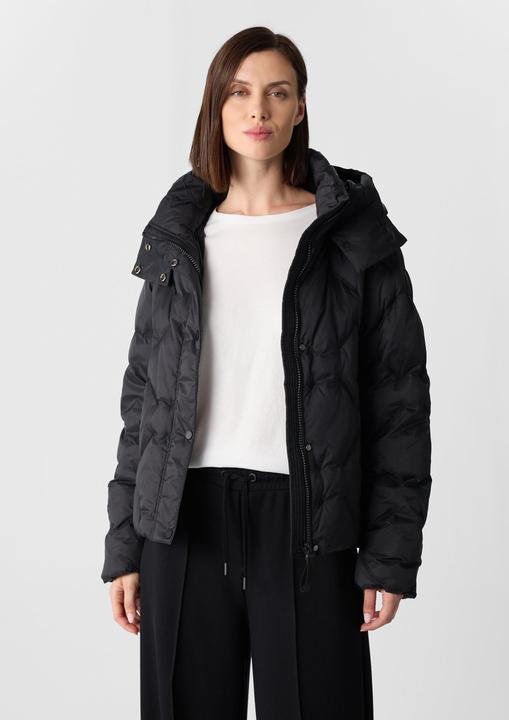 Produktbild Comma Gesteppte Pufferjacke mit Stehkragen und Kapuze