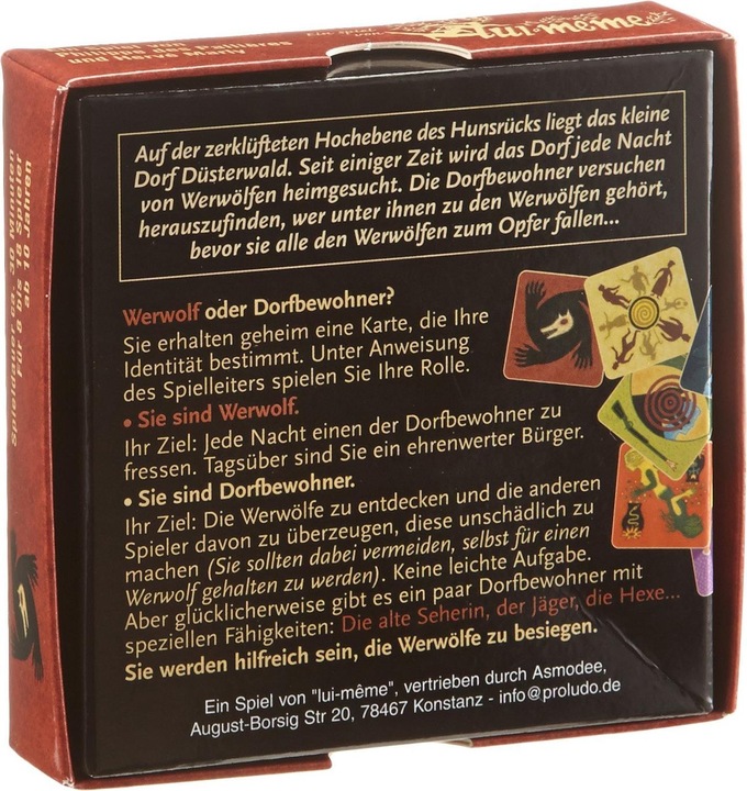 Image du produit Asmodée Les Loups Garous de Thiercelieux (Allemand, Français)