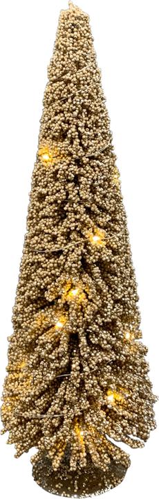 Exner Sapin à LED Luminère or 17x17x50cm