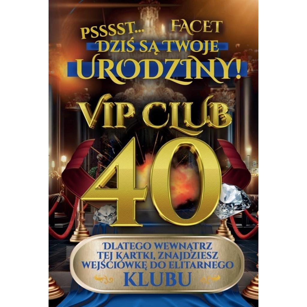 Yeku Geburtstagskarte zum 40. Geburtstag für Männer (47997021)
