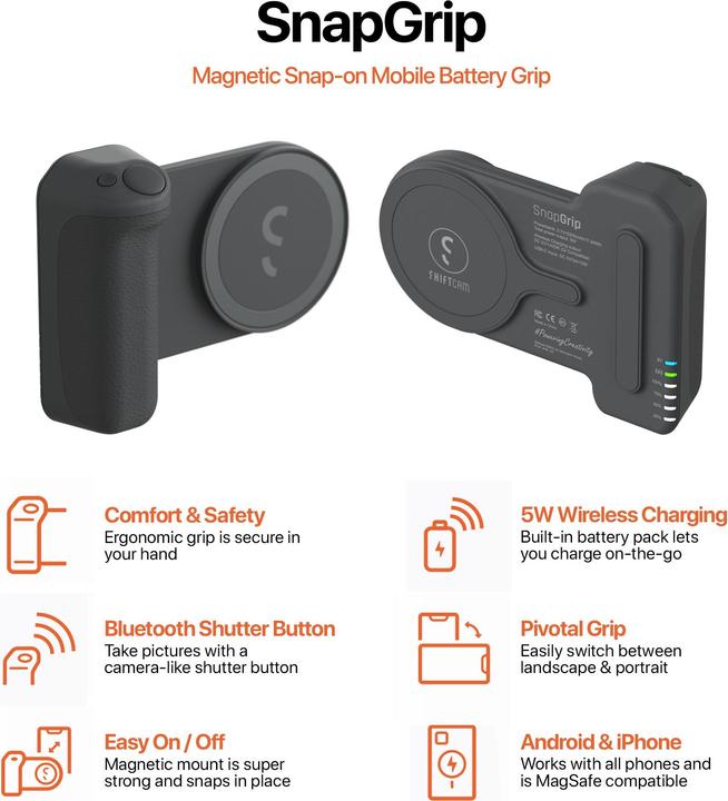 Image du produit ShiftCam SnapGrip Creator Kit