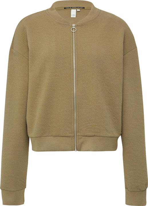 Produktbild s.Oliver Sweatshirt Sweatjacke im Blouson-Style (S)