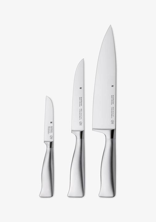 Produktbild WMF Messerset Küchenmesser 3tlg Grand Gourmet Made in Germany Spezialklingenstahl PC (20 cm)