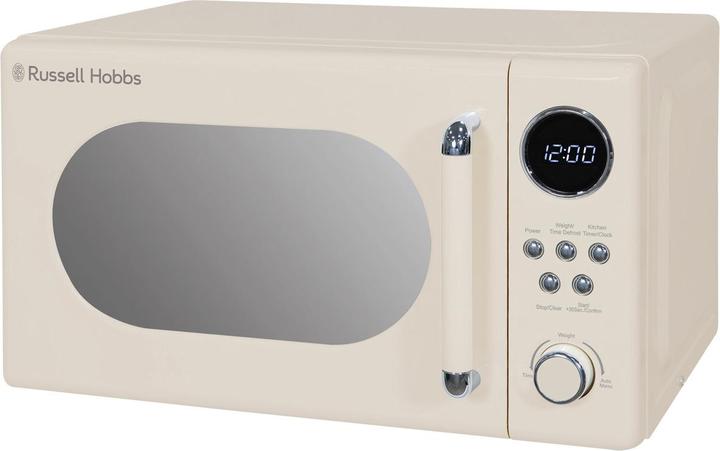 Actual product image Russell Hobbs RHM2044C – Retro Solo Digitale Mikrowelle, 20 L, Creme (20 l)