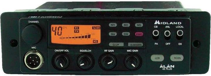 Produktbild Midland Alan DIN-Radioeinbauschacht Einbausatz