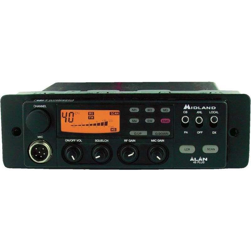 Midland, Autoradio Installation, Alan DIN-Radioeinbauschacht Einbausatz