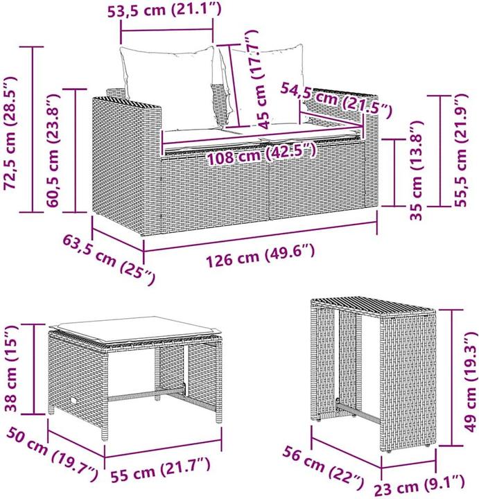 Produktbild vidaXL Charly