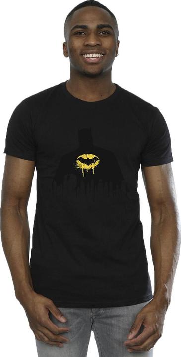 Actual product image Mens Batman Shadow Paint T-Shirt (3XL)