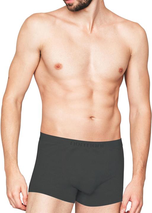 Actual product image Normani 6 Stück Mikrofaser-Boxershorts für Herren aus Nylon (S/M, pack of 6)