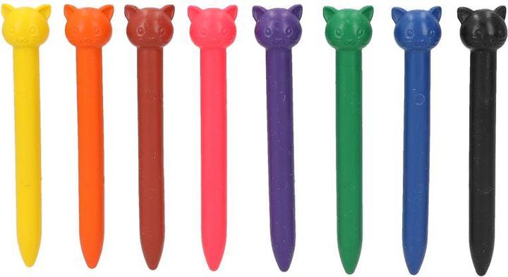 Actual product image Magni Princess Mimi wax crayon with topper 8 colours 8 pieces (8 x)