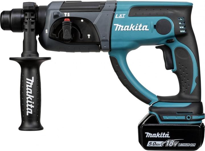 Produktbild Makita DHR 202 RTJ Akku Kombihammer 18V 2,0J SDS Plus im Makpac mit 2x 5,0 Ah Akku und Ladegerät