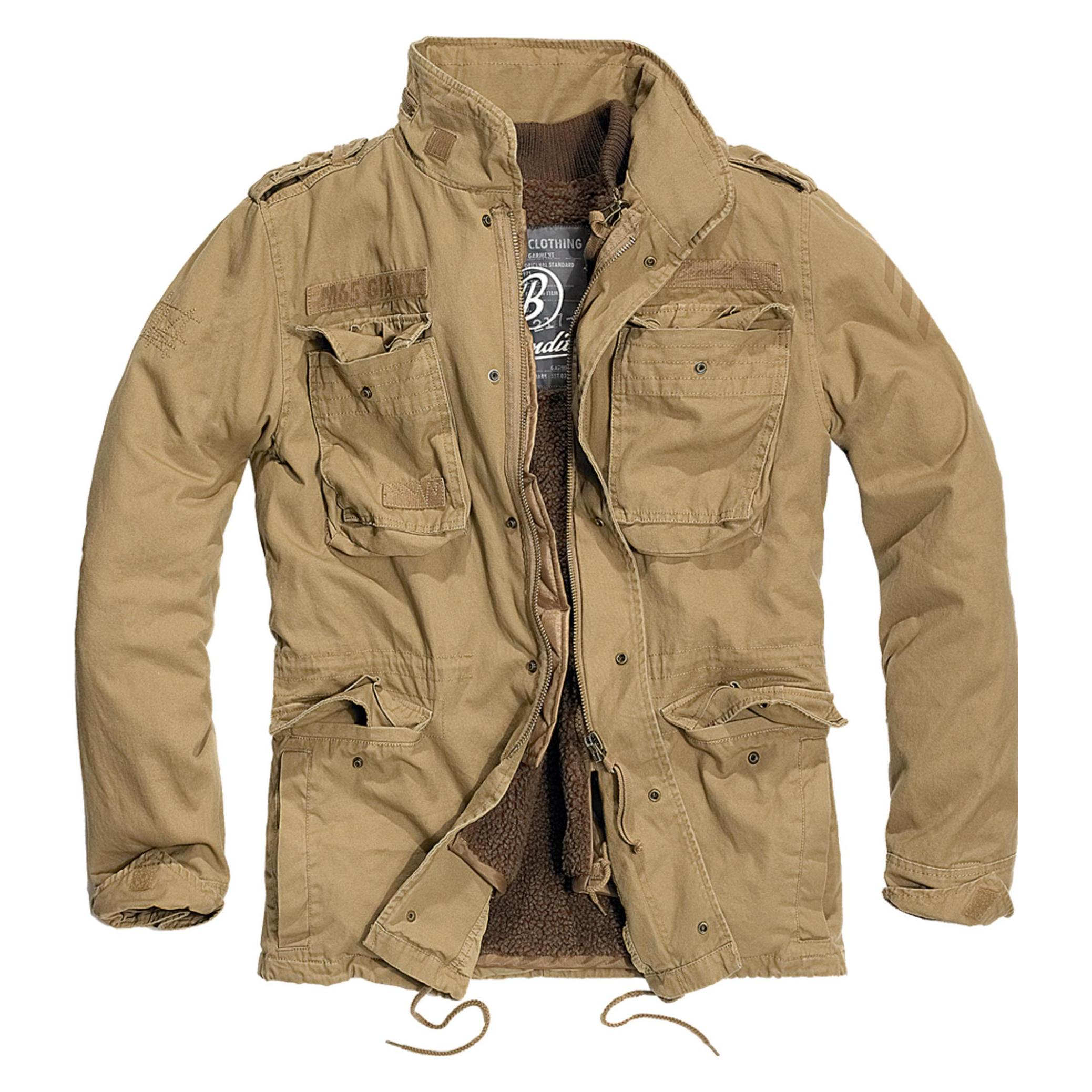 Brandit, Herren, Winterjacken, M-65 Giant Jacket, Braun, (Xxl)