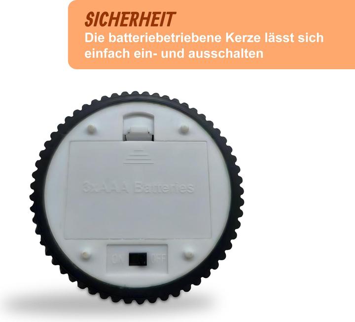 Produktbild Relaxdays 4x LED-Kerzen (4x)