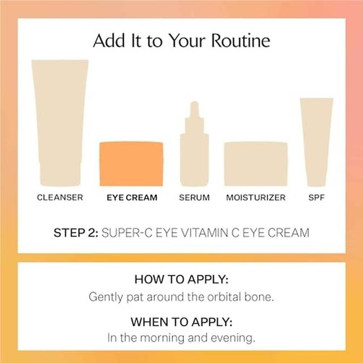 Actual product image StriVectin Super-C Eye Vitamin C Eye Cream Brightening & Firming (Eye Care Cream, 15 ml, Day)