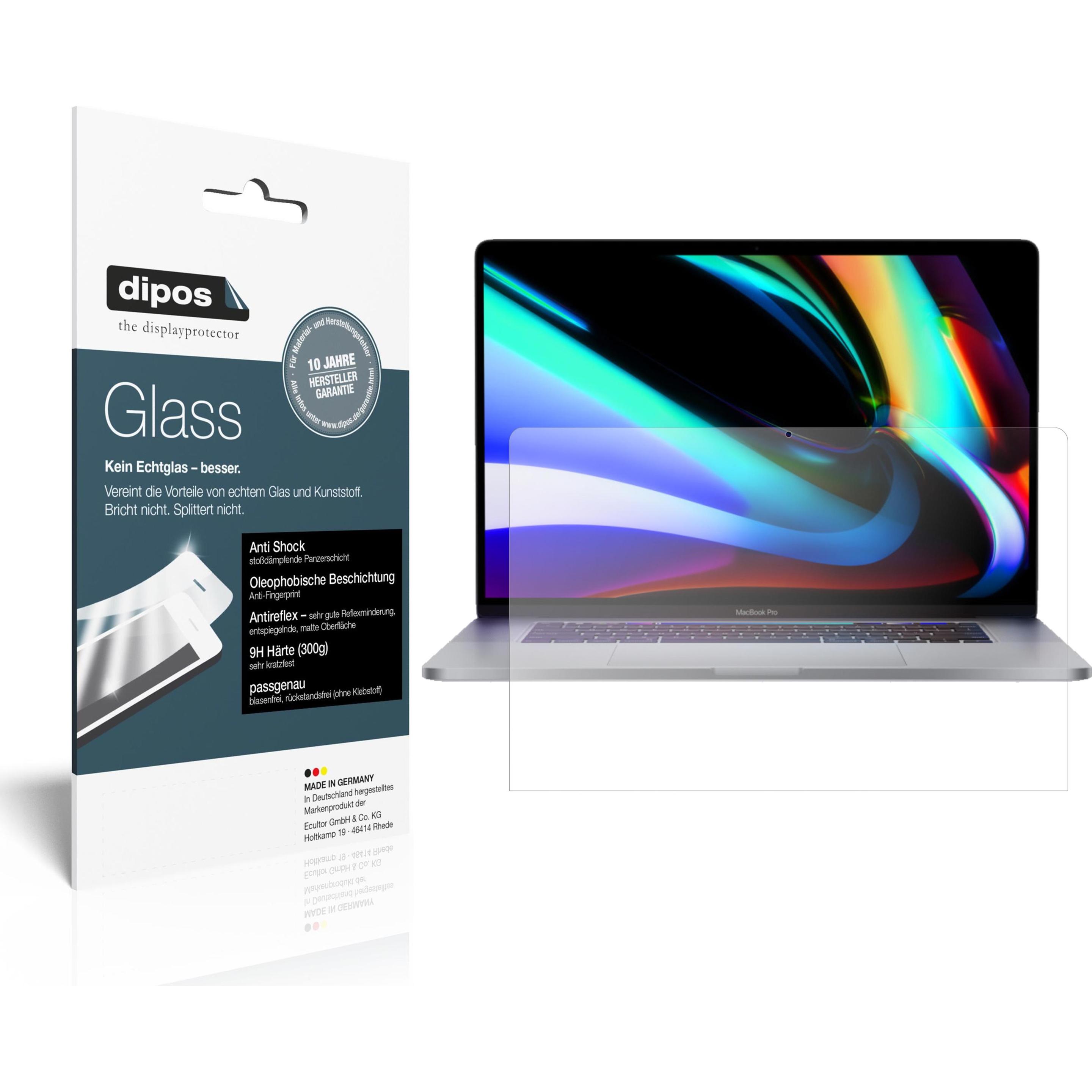 Dipos Displayschutz Anti-Shock (16", 16 : 10), Notebook Schutzfolie