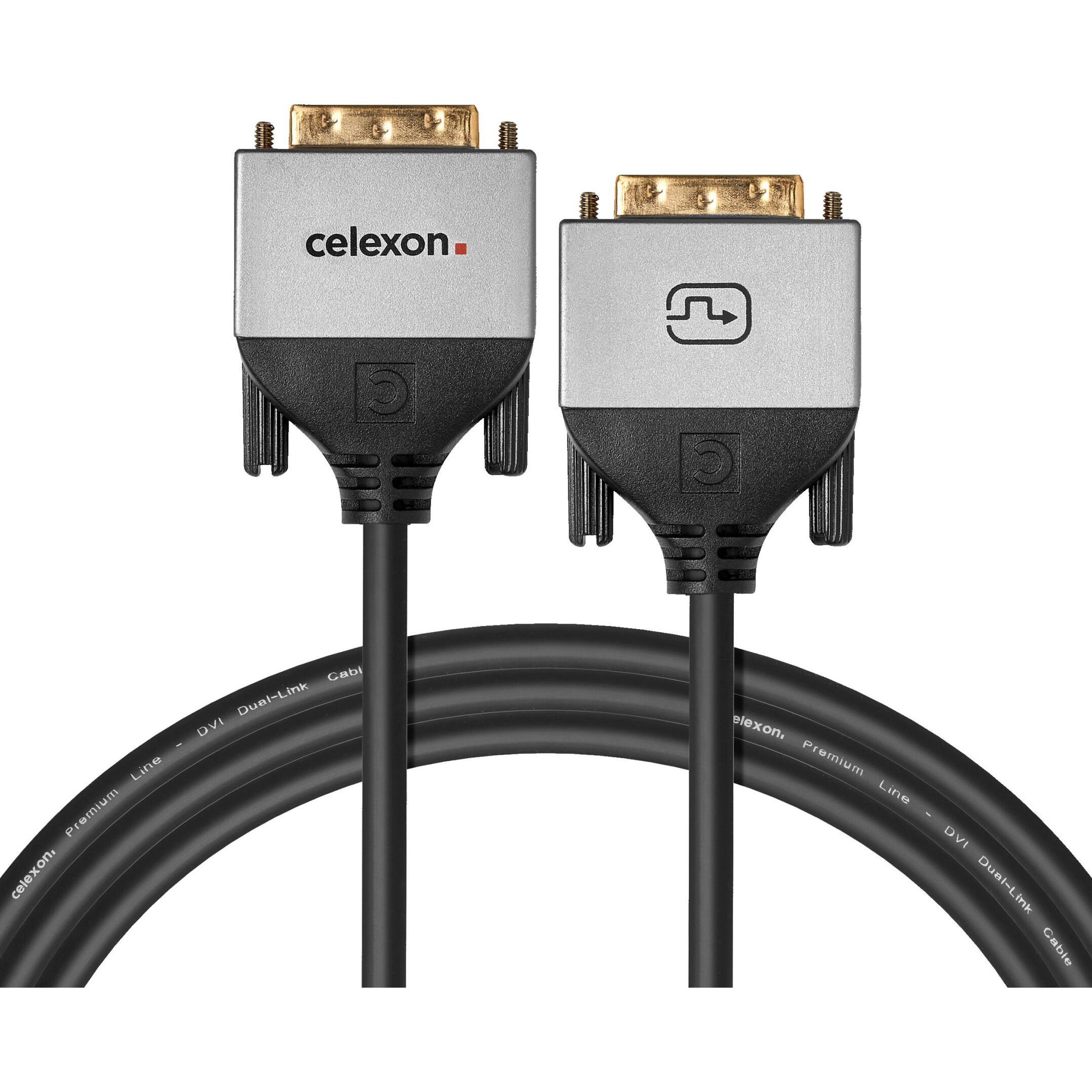 Celexon DVI Dual Link Kabel 10,0m - Professional Line (10 m, DVI), Video Kabel