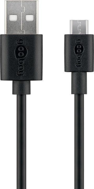 Produktbild Goobay USB-Kabel (2 m, USB 2.0, 5 W)