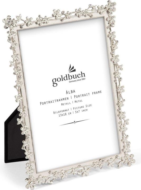 Produktbild Goldbuch Bilderrahmen Alba silber (13 x 18 cm)