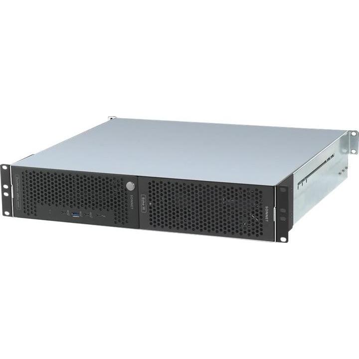 Sonnet DuoModo xMac mini/Echo III Rackmount (M.2 2280), Festplattengehäuse, Schwarz