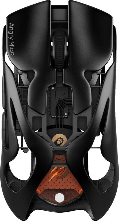 Angry Miao Infinity.97 Mouse - Basalt Black (Cablato, Senza fili)