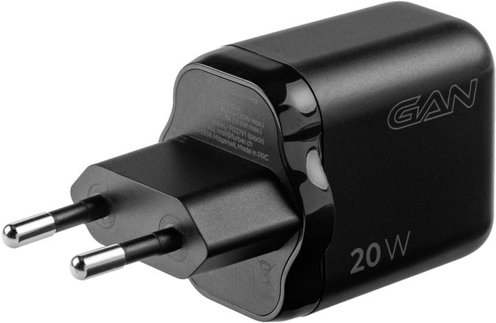 Produktbild Onit USB-Wandladegerät Single 1A 20 W GaN Schwarz (20 W, 1 Port)