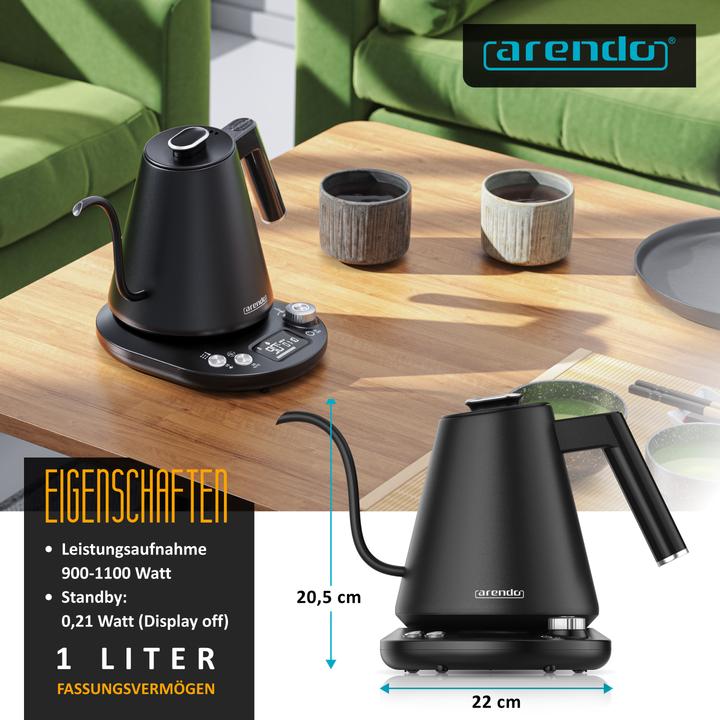 Actual product image Arendo Kettle (1 l)