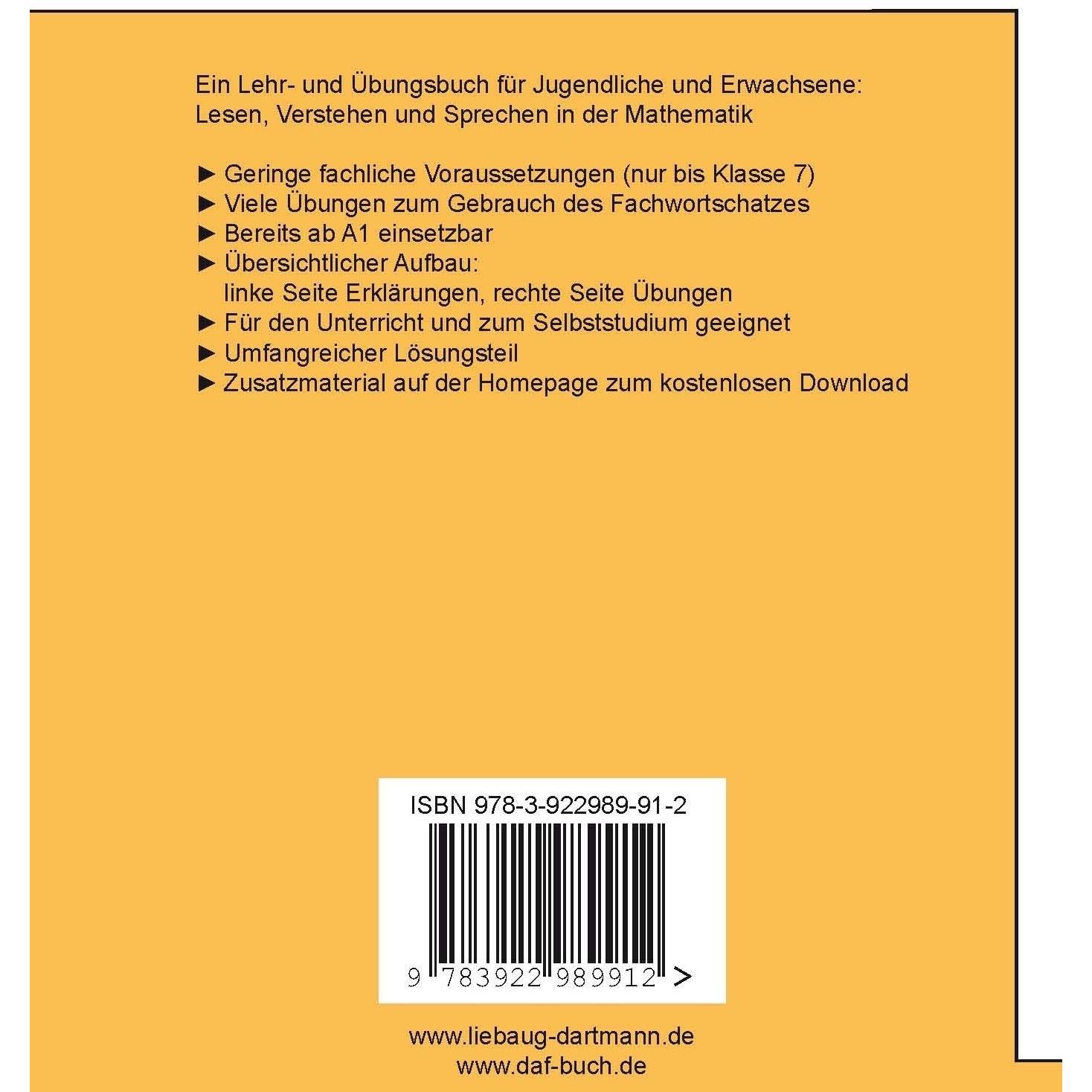 Thumbnail - Wie spricht man in der Mathematik?, Fachbücher von Bruno Liebaug