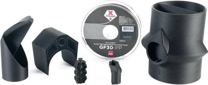 Produktbild Owens Corning FIXD-PP28-BK0 Xstrand GF30 Filament PP (Polypropylen) 2.85mm 500g Schwarz 1St. (PP, 2.85 mm, 500 g, Schwarz)