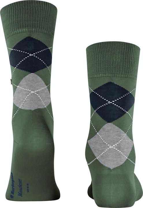 Immagine prodotto Burlington Socken "Manchester" grün/klein gemustert (Confezione singola, 40 - 46)