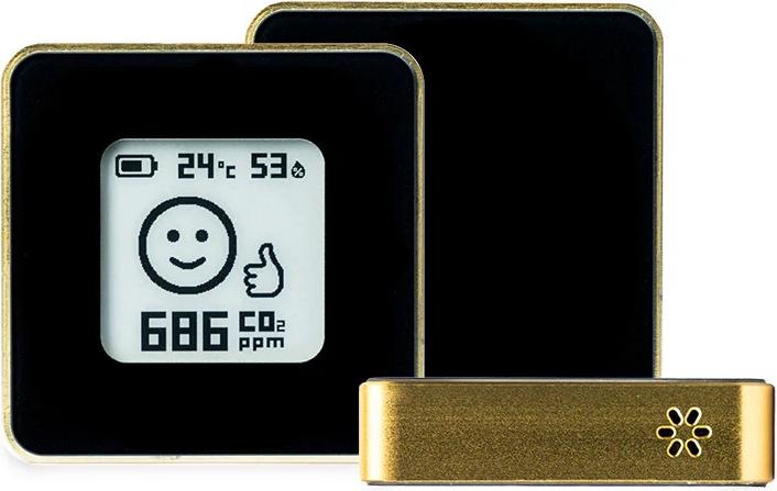 Produktbild Airvalent Smart Home Air Quality Sensor/Gold/Black Airv-Eleg