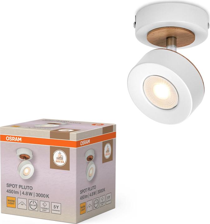 Produktbild Osram DECOR SPOT PLUTO WHITE 1 Spot (300 lm)