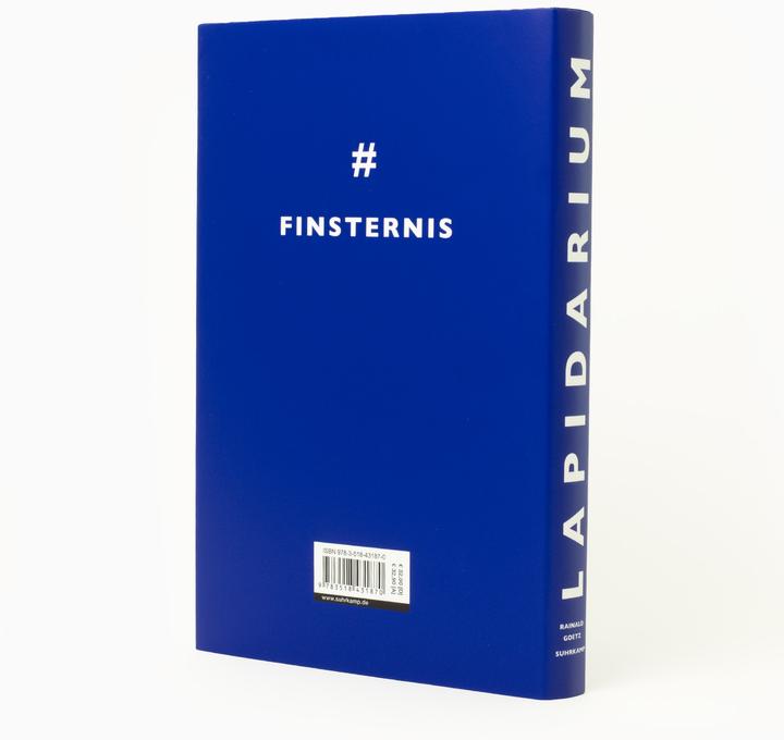 Produktbild Lapidarium (Deutsch, Rainald Goetz, 2024)