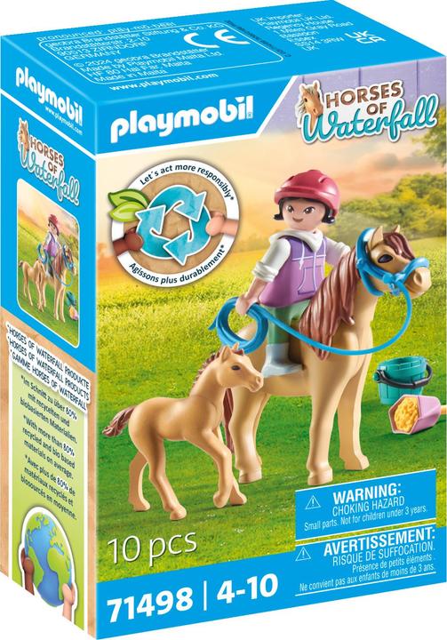 Playmobil Enfant avec poney et poulain (71498, Playmobil Country)