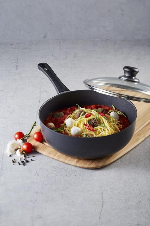 Actual product image Scanpan Braising pan CLASSIC Ø 28 cm with lid - induction (Casserole + Stewpot, Aluminium)