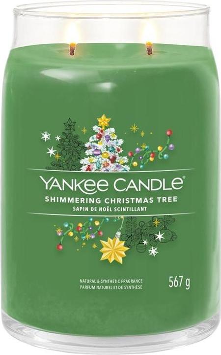 Actual product image Yankee Candle Shimmering Christmas Tree (567 g)