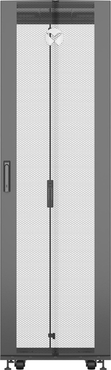 Produktbild Vertiv VR Rack VR3100 rack cabinet 42U Freestanding rack Black, Transparent (19 Zoll Rack)