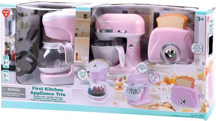 Produktbild Play Mixer, Kaffeemaschine und Toaster Pink, 7-tlg.