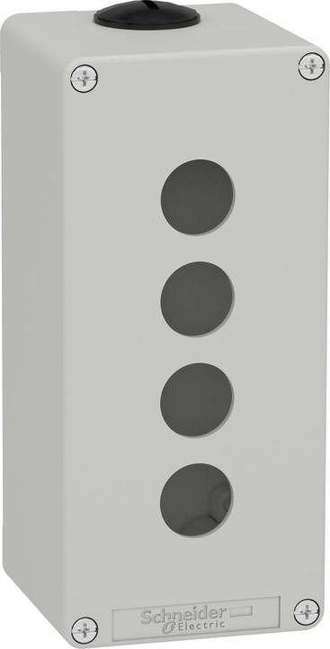 Produktbild Schneider Electric XAPD3504 Leergehäuse XAP Metall grau für 4x22mm - CSA (Gehäuse)