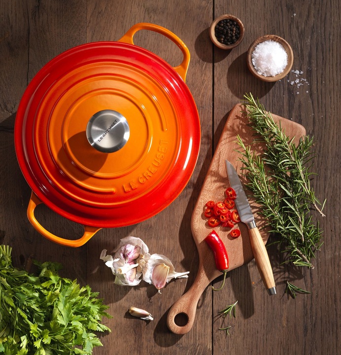 Produktbild Le Creuset Signature (18 cm, Bräter + Schmortopf, Gusseisen)