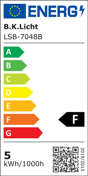 Energie-Label B.K.Licht LED Einbauleuchten (480 lm)