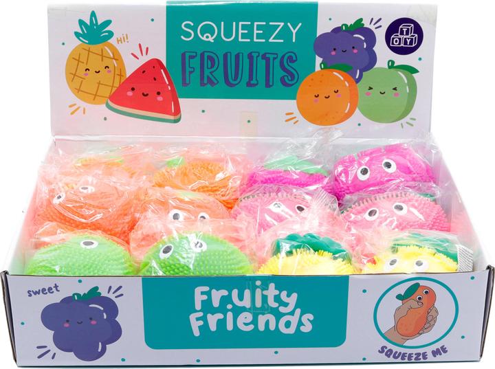 Actual product image Roost Squeeze fruit TY863 6 assorted