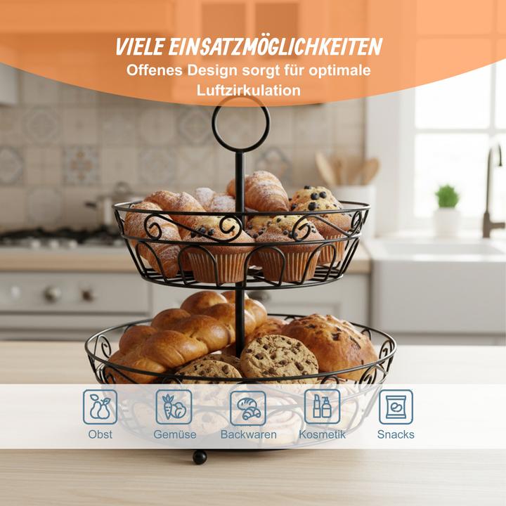 Produktbild Relaxdays Obst-Etagere