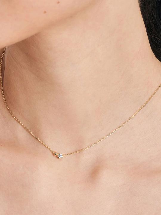 Immagine prodotto Ania Haie N045-02G-CZ Collana da donna distanziata, regolabile (Argento 925)
