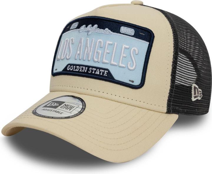 Produktbild New Era A-Frame Mesh Trucker Cap - LOS ANGELES PLATE