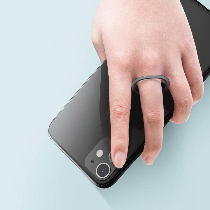 Actual product image Baseus Invisible phone ring holder Tarnish